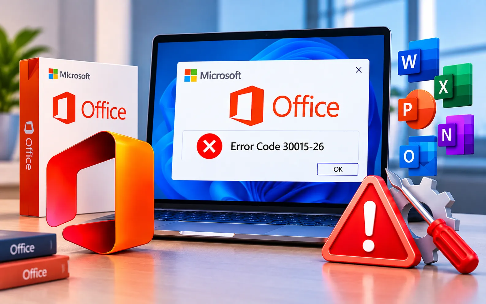 Microsoft Office Error Code 30015-26 fix